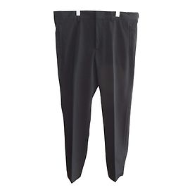 PRADA BRAND NEW  NAVY ZIP TECNO STRETCH PANTS Navy blue