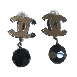 Chanel Orecchini Nero