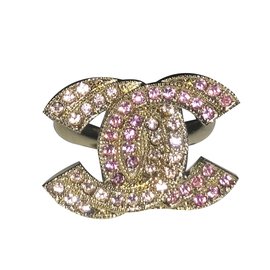 Chanel-anillo-Dorado