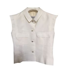 Chanel Giacca Bianco