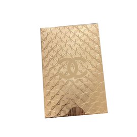 Chanel-Jeu de cartes-Dourado