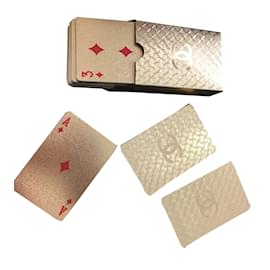 Chanel-Jeu de cartes-Golden