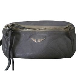 Zadig & Voltaire Unterarmtasche Grau