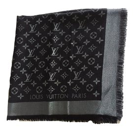 Louis Vuitton-Foulards-Noir