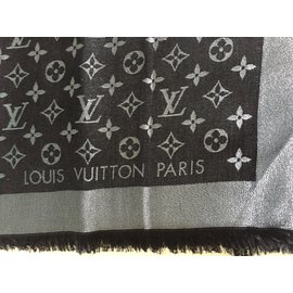 Louis Vuitton-Lurex preto-Preto