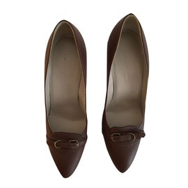 Balenciaga-Heels-Dark brown