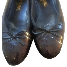 Chanel-Sapatilhas de ballet-Azul