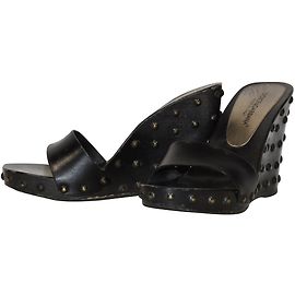 Dolce & Gabbana Mules Black Dark brown