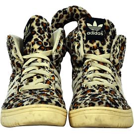 JEREMY SCOTT POUR ADIDAS Imprimé léopard