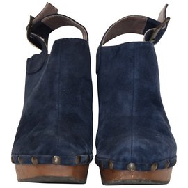 Castaner Clogs Navy blue