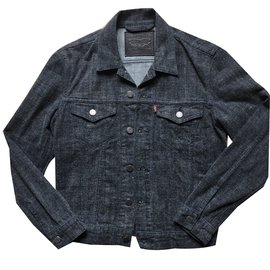 Levi's-Blazers Jackets-Blue