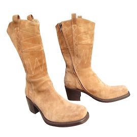 Bottes Free Lance en daim sand couleur sable taille 39 Sable