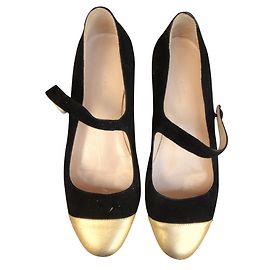 Apc Ballerine Nero D'oro