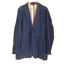 Hugo Boss-Hugo Boss men's jean jacket-Navy blue