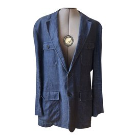 Hugo Boss-Hugo Boss men's jean jacket-Navy blue