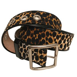 D&G-cinturón-Estampado de leopardo