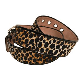D&G-cinturón-Estampado de leopardo