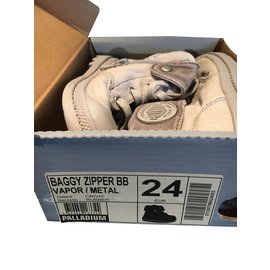 Autre Marque-BAGGY ZIPPER BB PALLADIUM-Gris