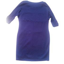 Lacoste-Vestir-Azul marinho