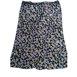 Jupe Gerard Darel en soie imprimée et sequins 42 Multicolore