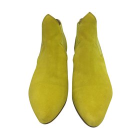 Acne Bottines Jaune