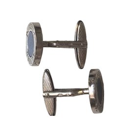 Alfred Dunhill-Cufflinks-Silvery