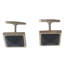Hugo Boss-Cufflinks-Silvery