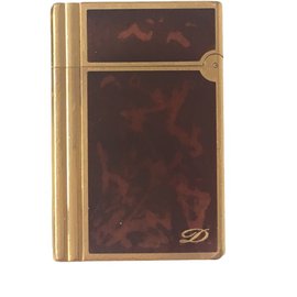 St Dupont-Dupont lighter-Golden