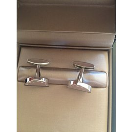 Bulgari-Cufflinks-Silvery