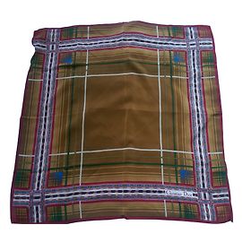 Pañuelo de seda Christian Dior Multicolor