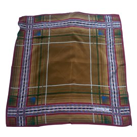 Sciarpa in seta Christian Dior Multicolore