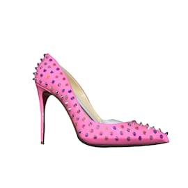 Christian Louboutin-Spike pink pigalle follies-Rose