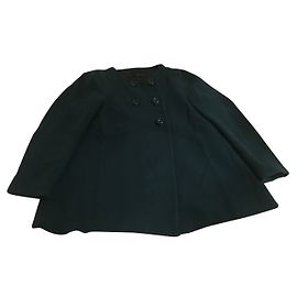 Zara Wollmantel Blau L Blau
