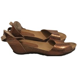 Autre Marque-Bagatt Sandals-Metallic