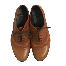 Autre Marque Vagabond Scarpe stringate in pelle caramello Caramello