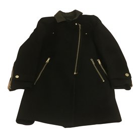 Zara-Coat, Outerwear-Black