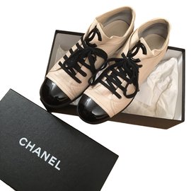 Chanel-tênis-Bege