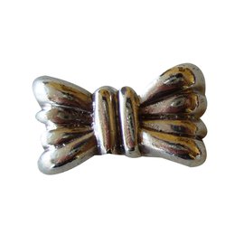 inconnue Silver Node Ring Size 55 Silvery