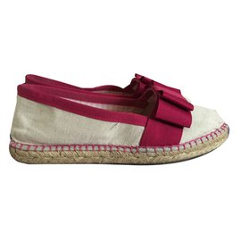 Autre Marque Escadrille Espadrillas Rosa Bianco