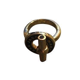 Anello Marc by Marc Jacobs Oro e Nero Metallo Nero D'oro