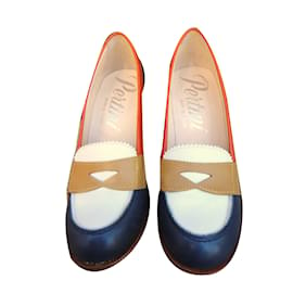 Autre Marque-Pertini Loafers-Multiple colors