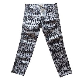 Isabel Marant Pour H&M Hose, Gamaschen Schwarz Weiß