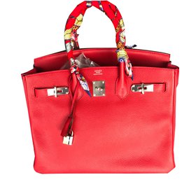 Hermès Handbag Red
