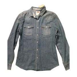 Levi's-Shirt-Blue