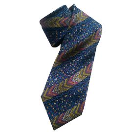Cravatta Missoni in seta stampata Multicolore