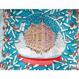 Hermès Noël au 24 Faubourg Blanc Bleu