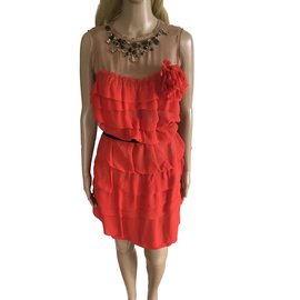 Lanvin For H&M Robe Rouge