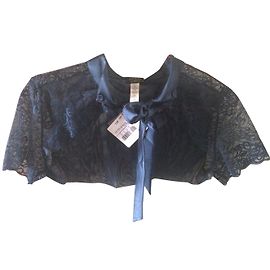 La Perla Blauer Bolero aus Spitze Blau