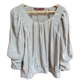 Bluse Comptoir Des Cotonniers Beige Polyester Größe 36 Beige
