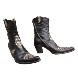 Free Lance-Ankle Boots-Black